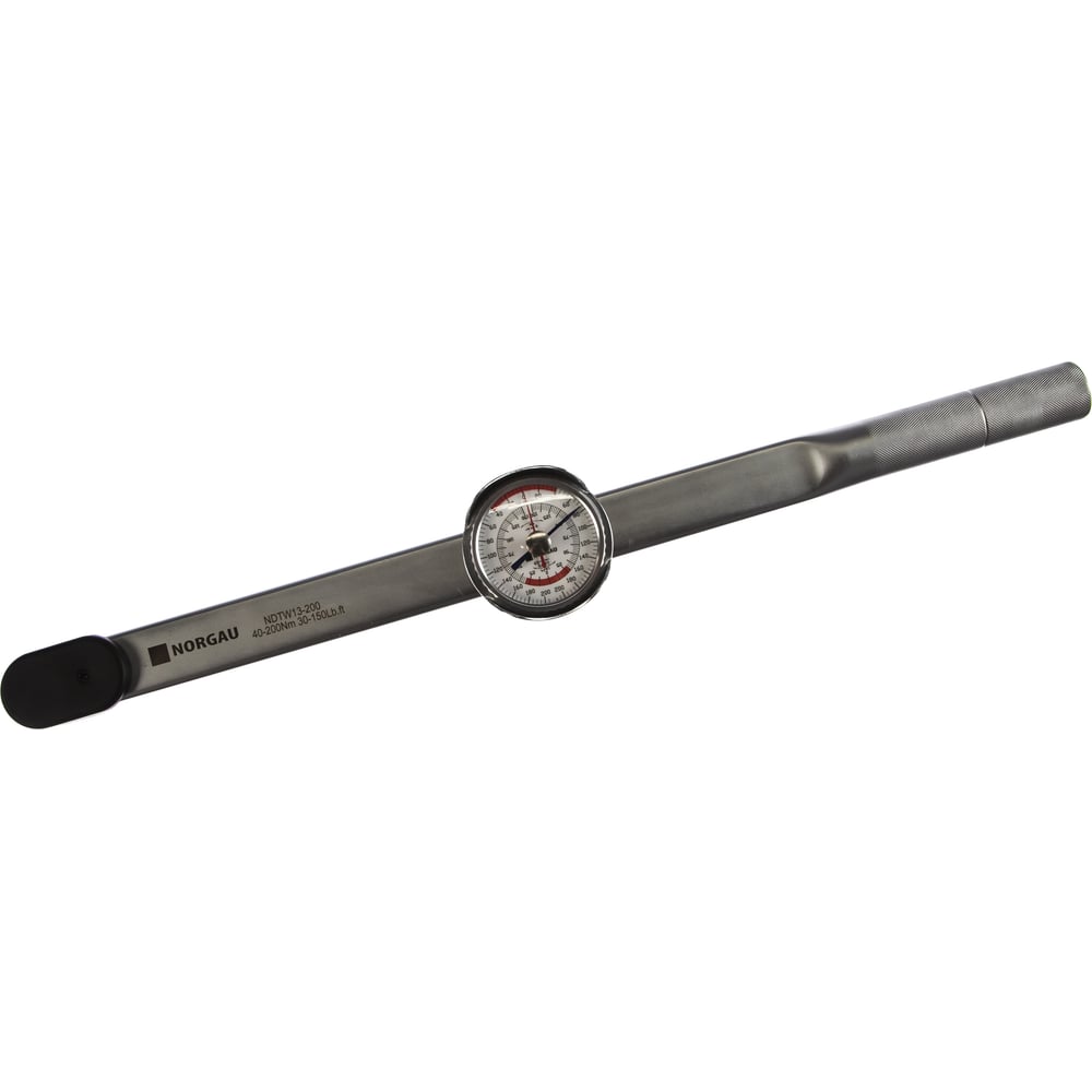 Стрелочный динамометрический ключ 1/2 40-200нм norgau 051117026 - фото 1