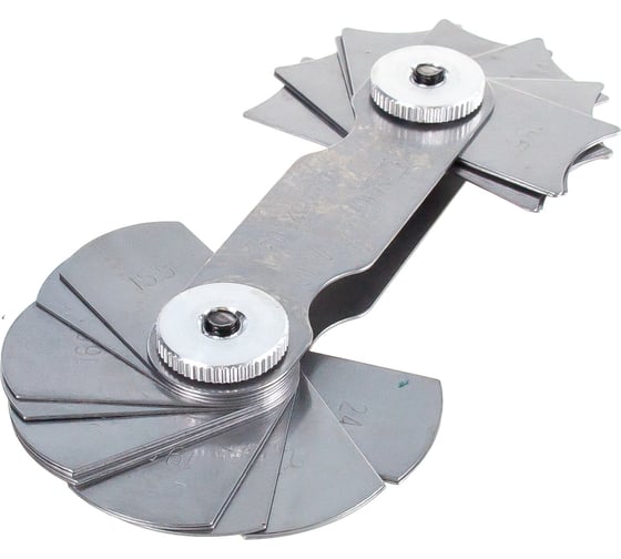 Изображение товара Радиусные шаблоны 30 штук 15,5-25 мм NORGAU 045152003