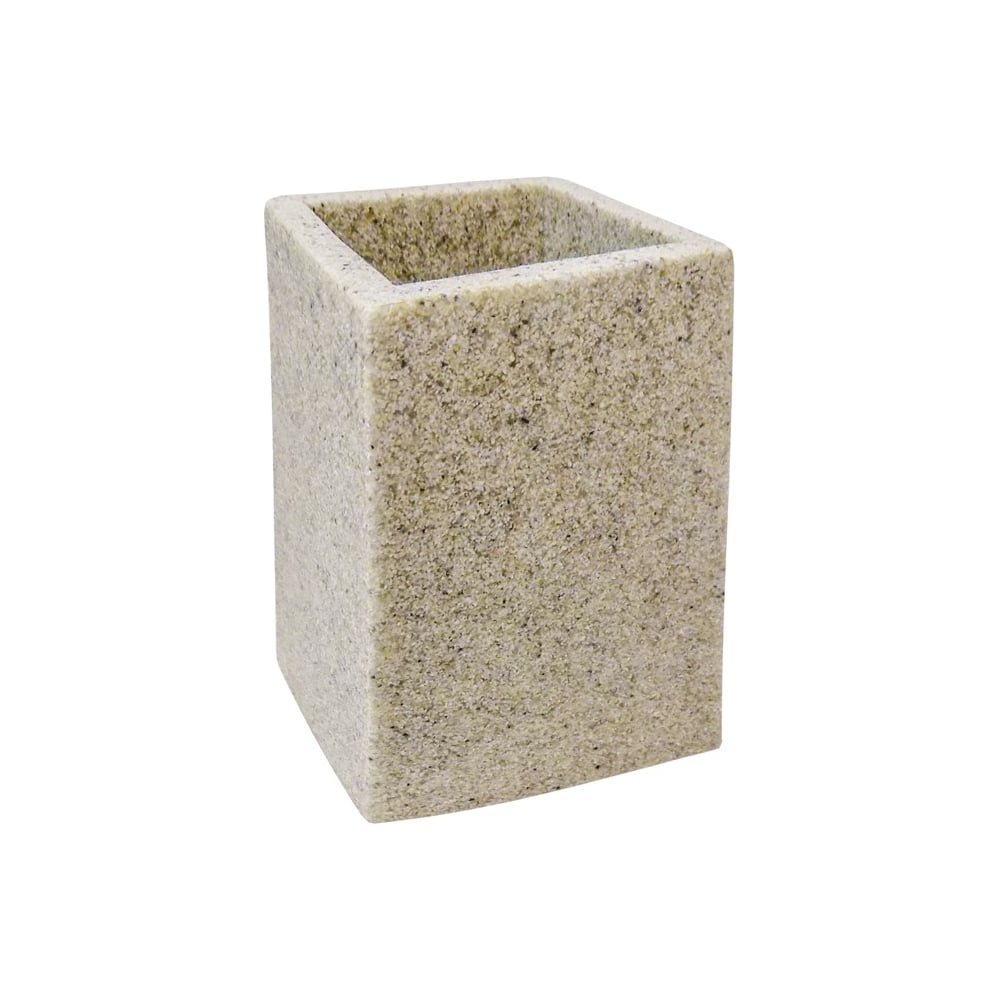 Изображение товара Стакан Zenfort из полирезины коллекция светлый камень