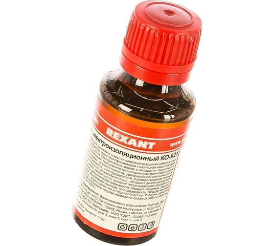 Изображение товара Лак электроизоляционный KO-921 30 мл REXANT 09-3788