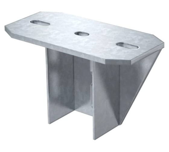 Изображение товара Потолочная траверса OBO Bettermann KU 7 NOX FT, для профиля US 7, усиленная, сталь, горячий цинк 6349056