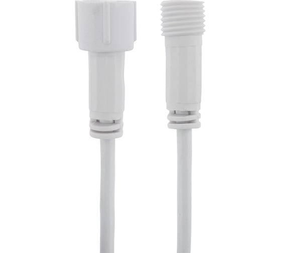 Изображение товара Удлинитель для уличных гирлянд professional Neon-Night 3 м белый ПВХ 315-421