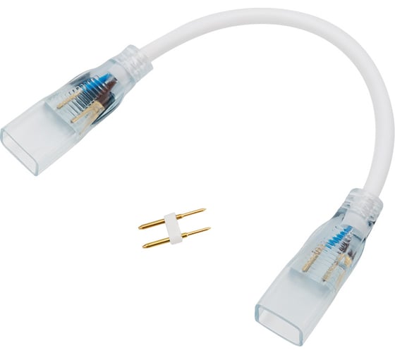 Изображение товара Коннектор для двухстороннего гибкого неона 8x16 мм Neon-Night длина 20 см 134-006