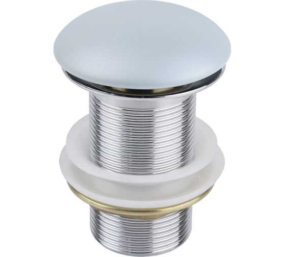 Изображение товара Донный клапан Bronze de Luxe без перелива цвет жемчужный, керамическая крышка 1001MH