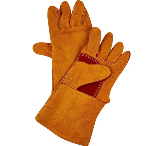 Изображение товара Спилковые пятипалые, усиленные, утепленные краги Спец KT1462 КРАГИ-KT1462