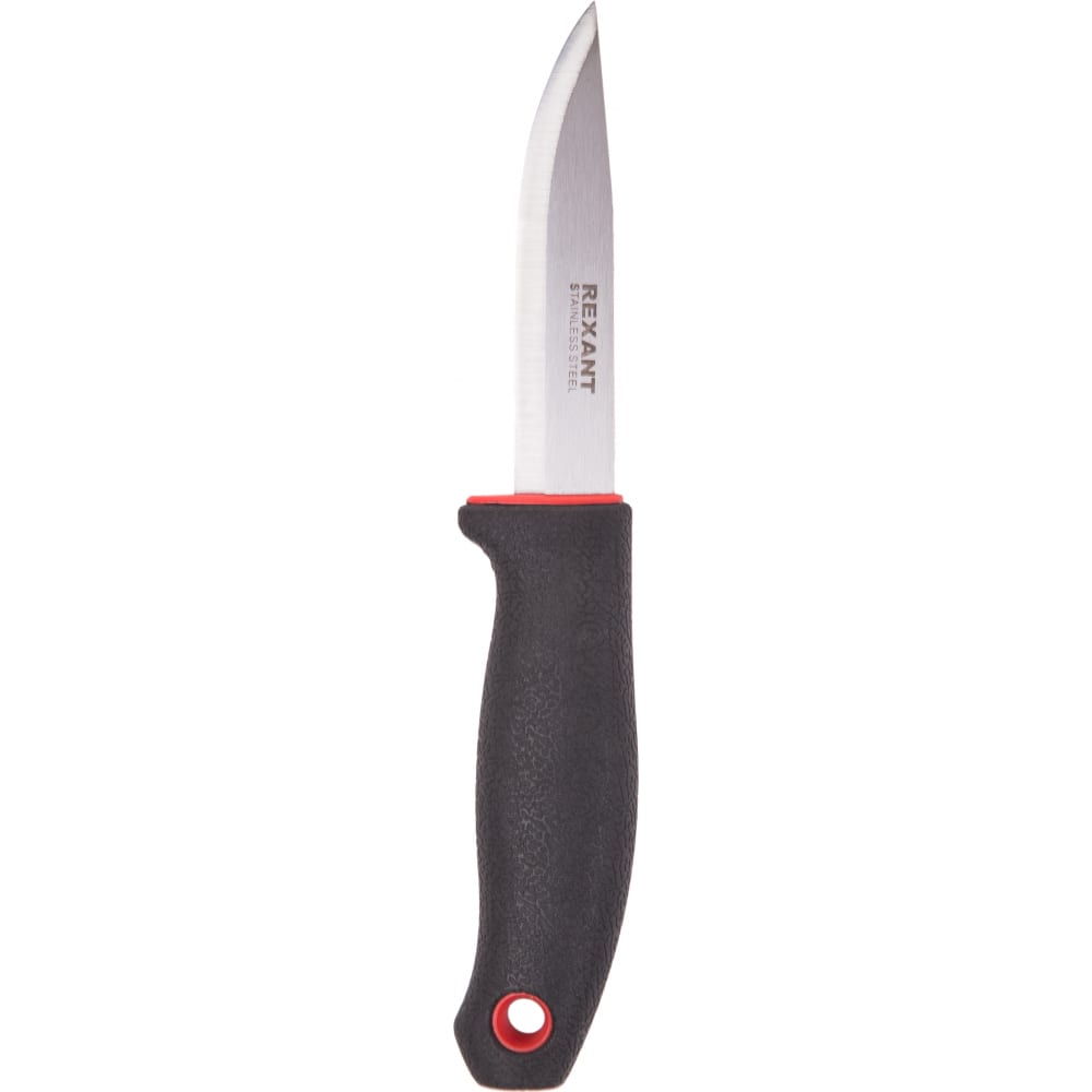 Строительный нож REXANT нож тычковый жало сталь 420 рукоять пластик 4 см