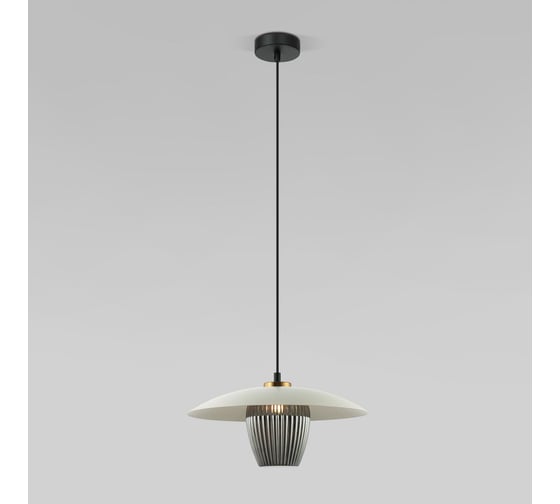 Изображение товара Подвесной светильник Eurosvet 50259/1 белый/дымчатый a064949