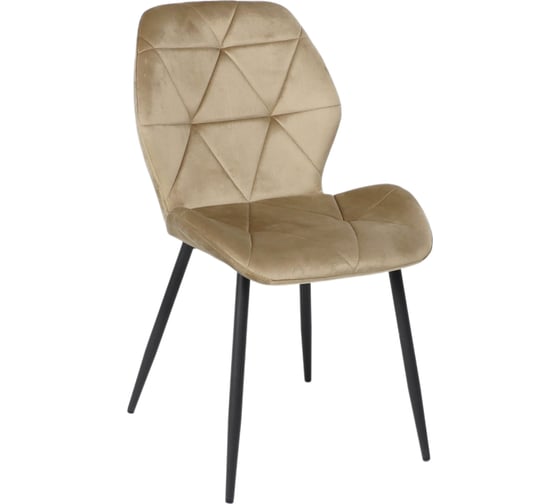 Изображение товара Стул AKS Home CONGO NEW, капучино велюр G062-11 черный 90025
