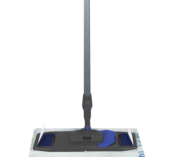 Изображение товара Швабра с плоским мопом NV микрофибра 40 см NV-MOP3300