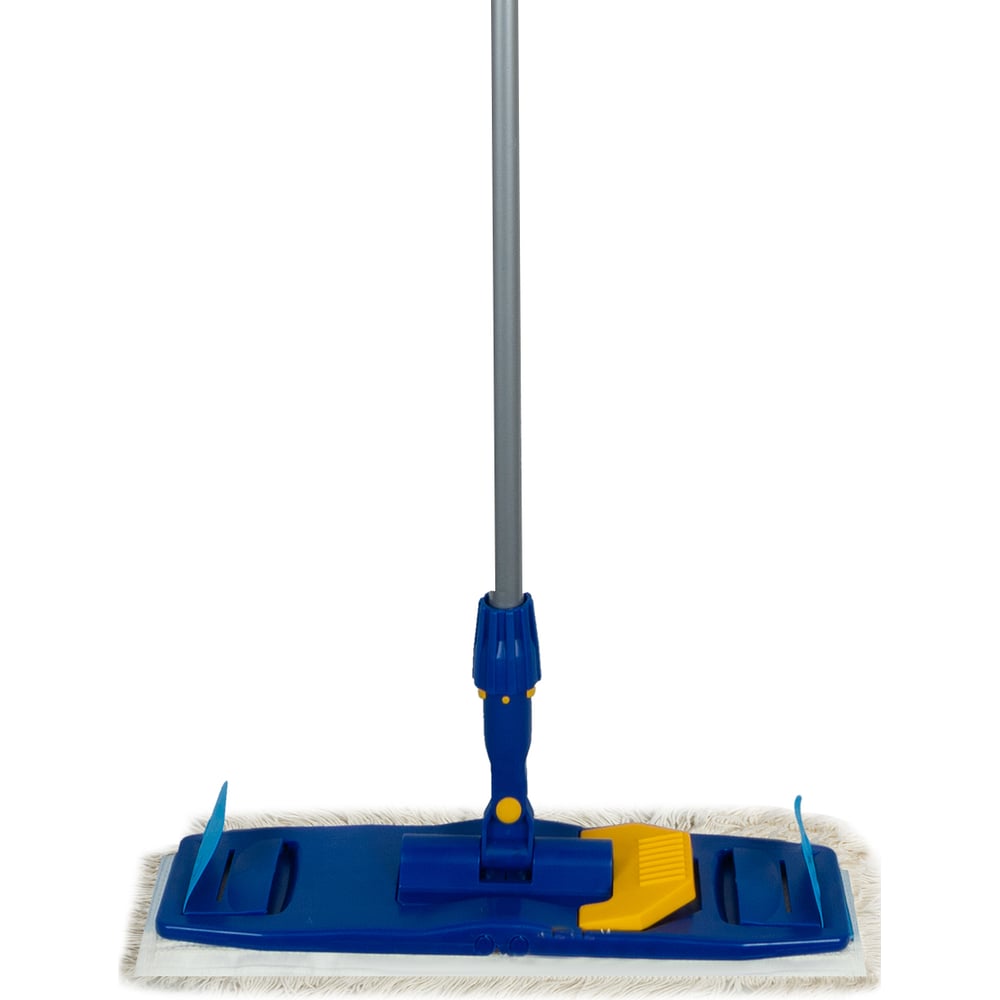 Изображение товара Швабра с плоским мопом NV хлопок 40 см NV-MOP3400 для уборки