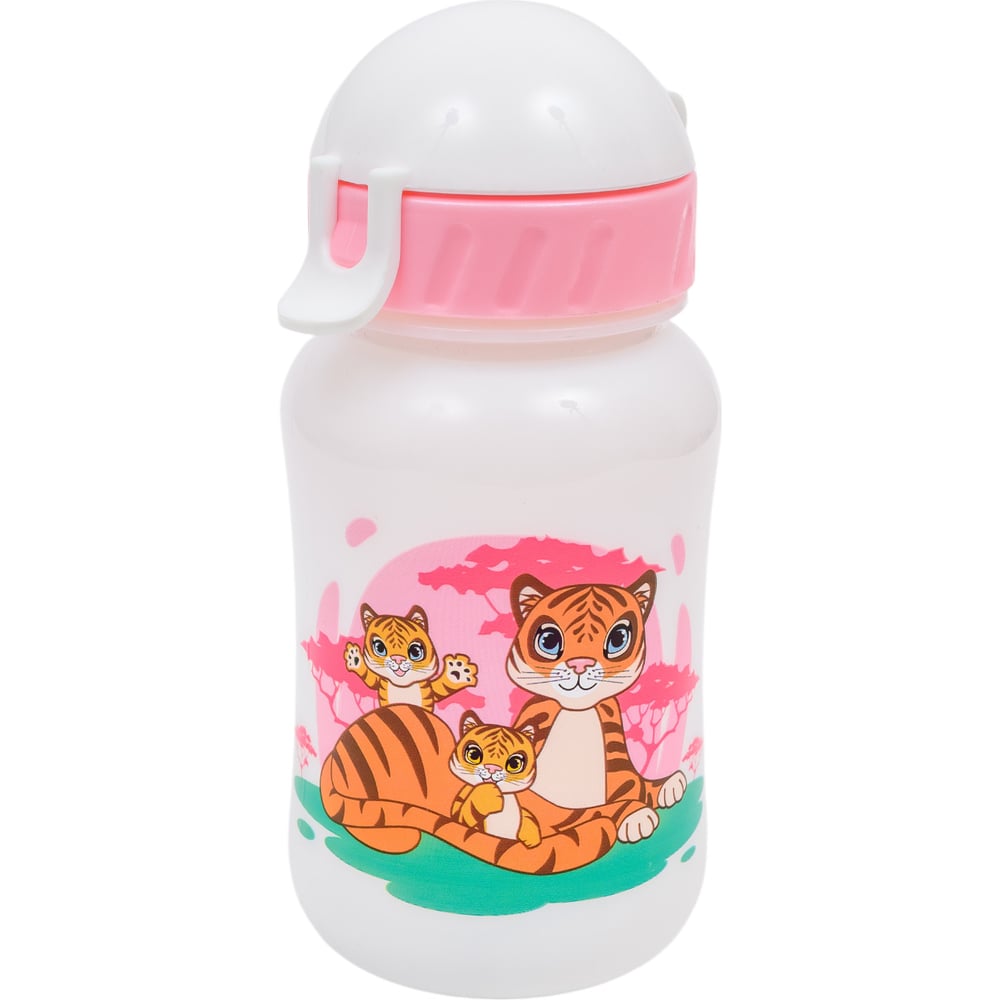 Изображение товара Набор из 6 детских бутылочек для воды 270 мл Тигр Мамина Радость КК1260