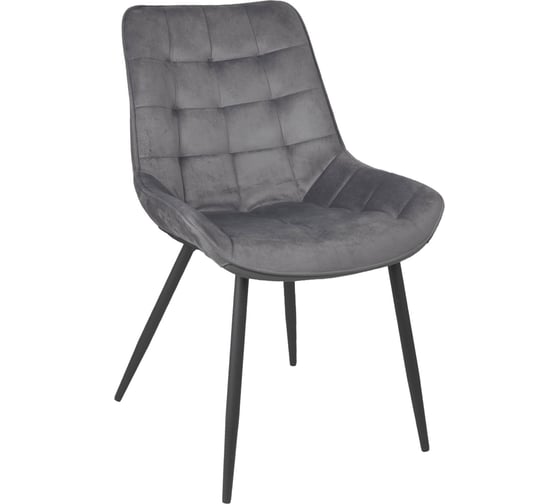 Изображение товара Стул AKS Home DARREN, темно-серый, черный 76478