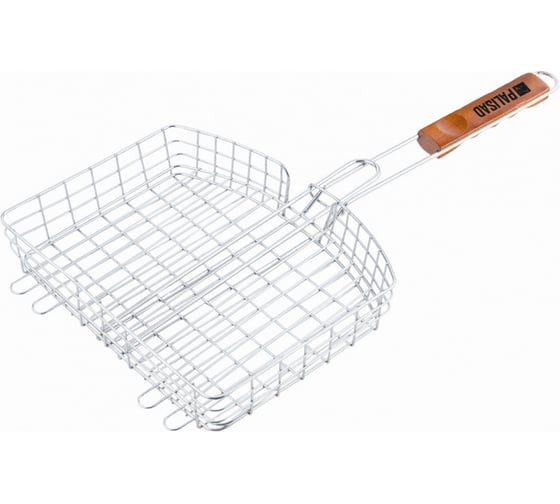 Изображение товара Объемная решетка-гриль PALISAD Camping хромированная, 305х235х55 мм 69559