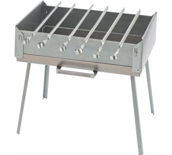 Изображение товара Мангал-дипломат PALISAD 410x280x125 мм, 1.5 мм, 6 шампуров, сумка 69538