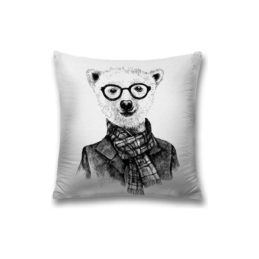 Изображение товара Декоративная наволочка JoyArty sl_61535 черная 45x45 см