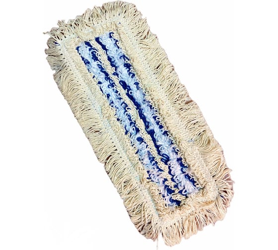 Изображение товара Моп NV плоский, комбинированный 40 см, крепление карман и ухо CombMF-TF-m-40/C