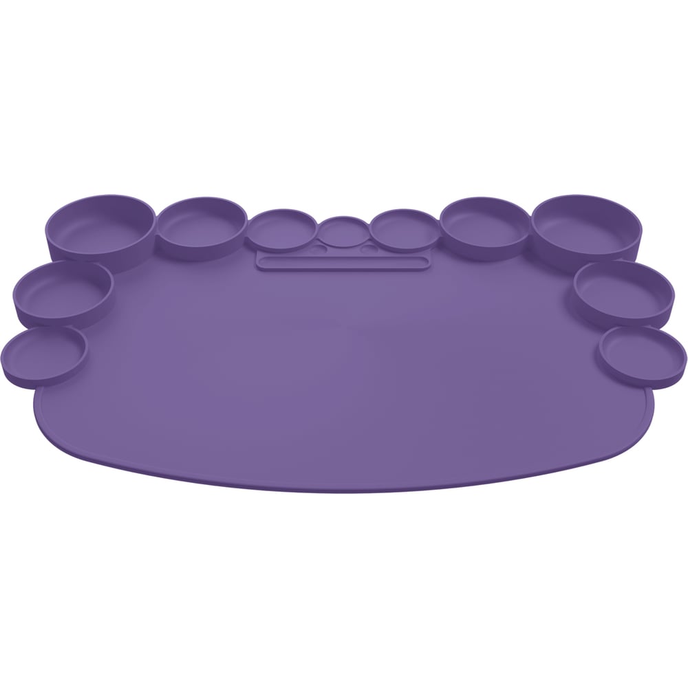 Изображение товара Многофункциональный коврик для творчества Silihome фиолетовый КК2067