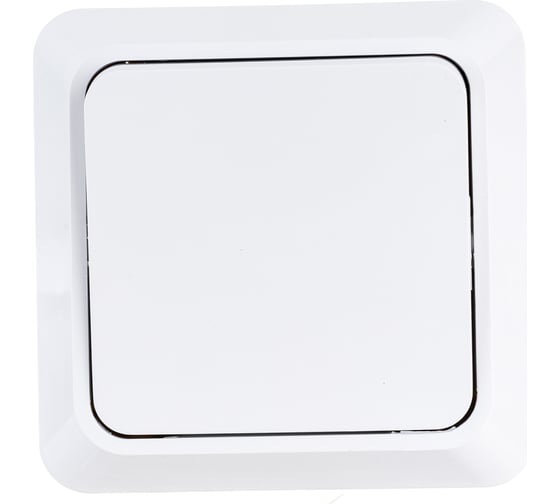 Изображение товара Одноклавишный выключатель EKF Рим 10А белый ENV10-021-10