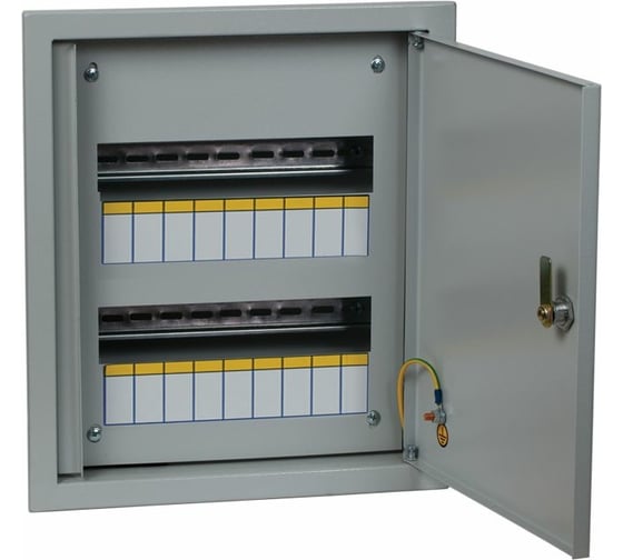 Изображение товара Встраиваемый распределительный щит EKF ЩРв-18з IP30 390х340х120 с замком mb11-18