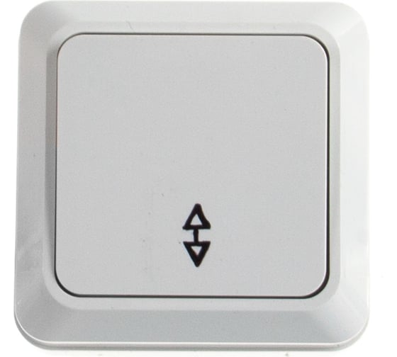 Изображение товара Проходной одноклавишный выключатель EKF Рим 10А белый ENV10-025-10