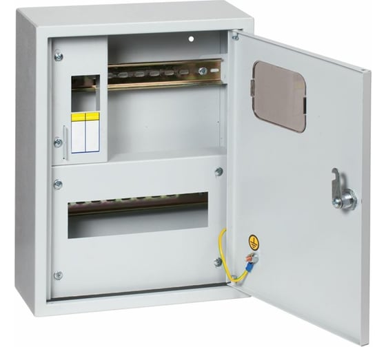 Изображение товара Учетно-распределительный навесной щит EKF ЩУРн 1/12 с окном IP31 360х280х110 mb23-1/12e