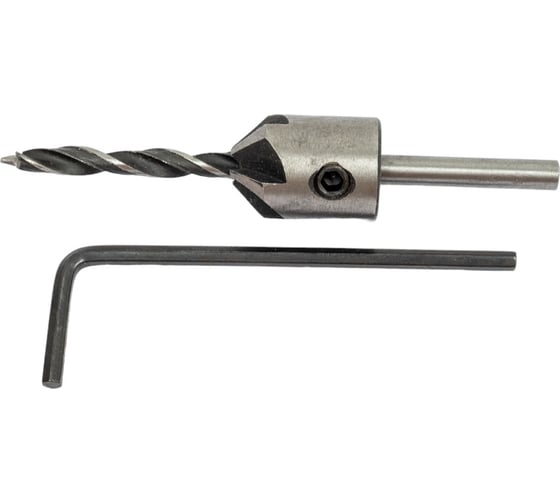 Изображение товара Сверло с зенкером 4x75 мм ТУНДРА 4506449
