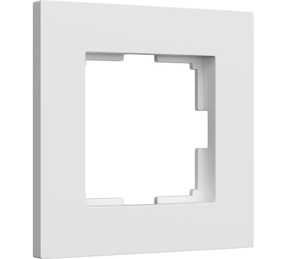 Изображение товара Рамка WERKEL на 1 пост slab (белый матовый) a062793
