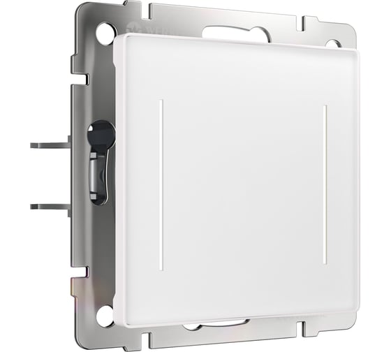 Изображение товара Сенсорный выключатель WERKEL двухклавишный с подсветкой (белый) a063598