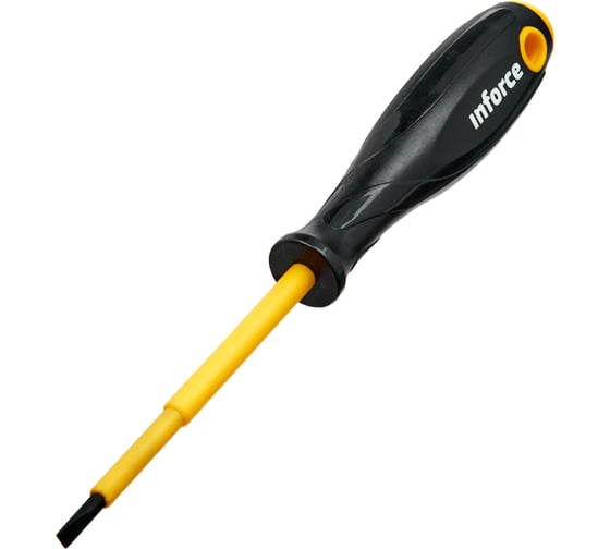 Изображение товара Диэлектрическая отвертка SL4х100мм Inforce 06-09-78