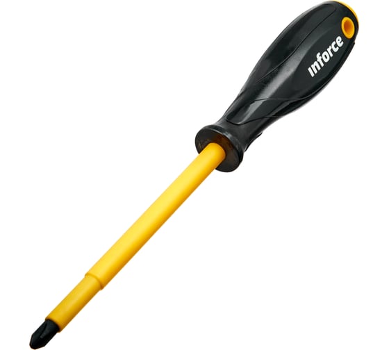 Изображение товара Диэлектрическая отвертка PH3х150мм Inforce 06-09-76