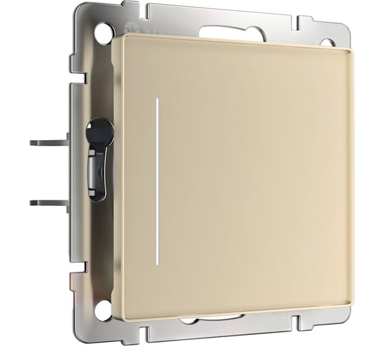 Изображение товара Умный сенсорный выключатель WERKEL одноклавишный (шампань) a064145