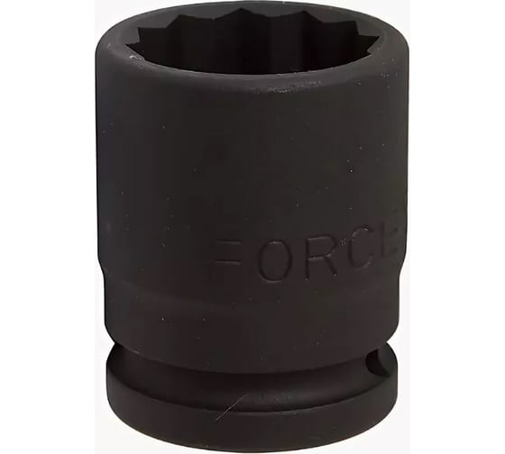 Изображение товара Головка ударная 1/2", 12 гранная, 12 мм, 38 мм FORCE 44812