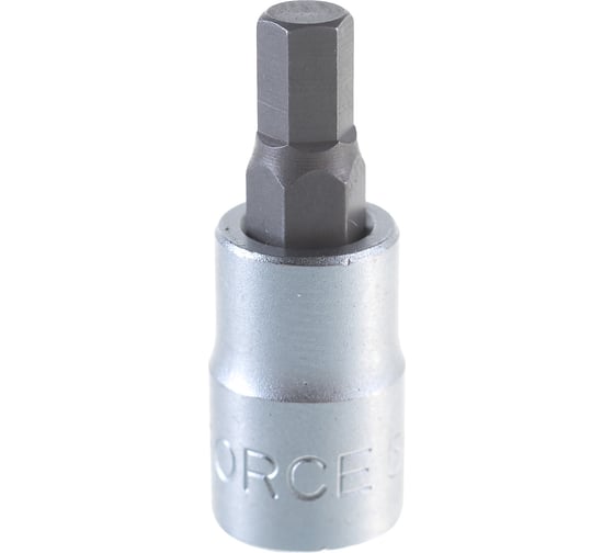 Изображение товара Головка бита 1/4", 6 гранная, 5 мм, L=32 мм FORCE 3243205