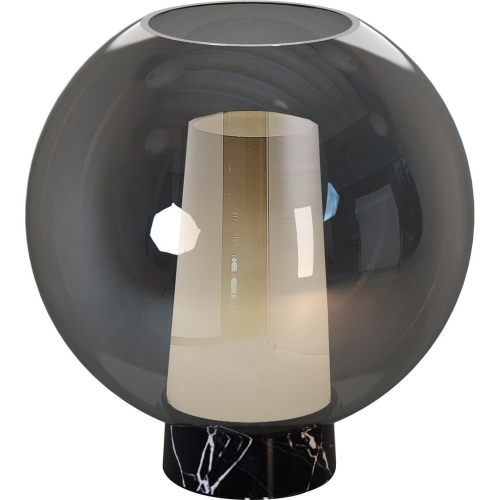 Изображение товара Настольная лампа MANTRA nora 8403 современный стиль энергосберегающая 20 Вт серый