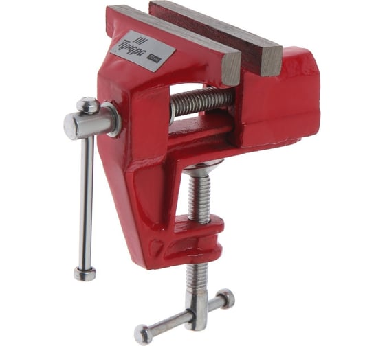 Изображение товара Слесарные тиски ТУНДРА винтовой зажим, 70 мм 878152