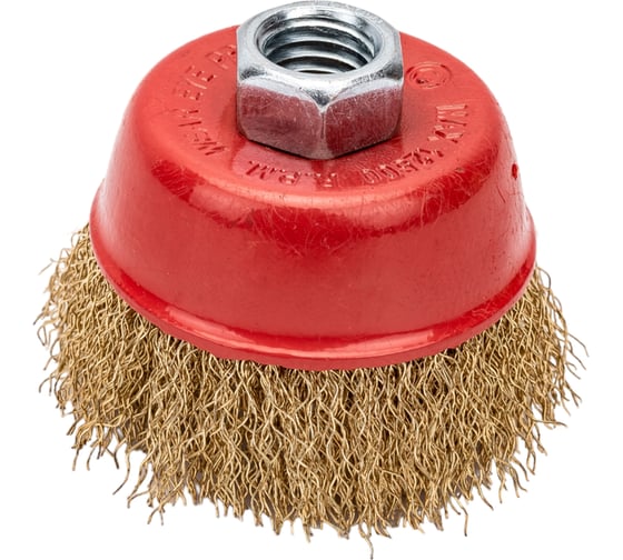 Изображение товара Щетка чашка 65 мм/М14, металлическая проволока Калибр 00000041858