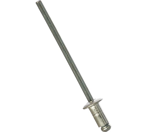 Изображение товара Заклёпка вытяжная алюминий/оцинкованная сталь (300 шт; 3.2х6 мм) Качественный КРЕПЕЖ 0200679 КЧ