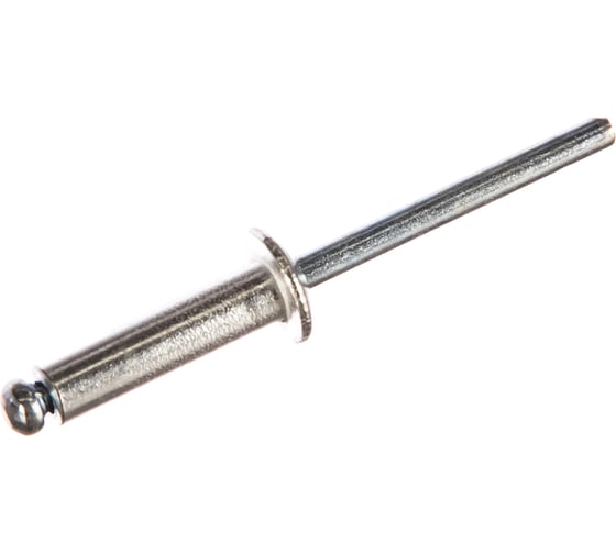 Изображение товара Заклёпка вытяжная алюминий/оцинкованная сталь (80 шт; 4.8х18 мм) Качественный КРЕПЕЖ 0200707 КЧ