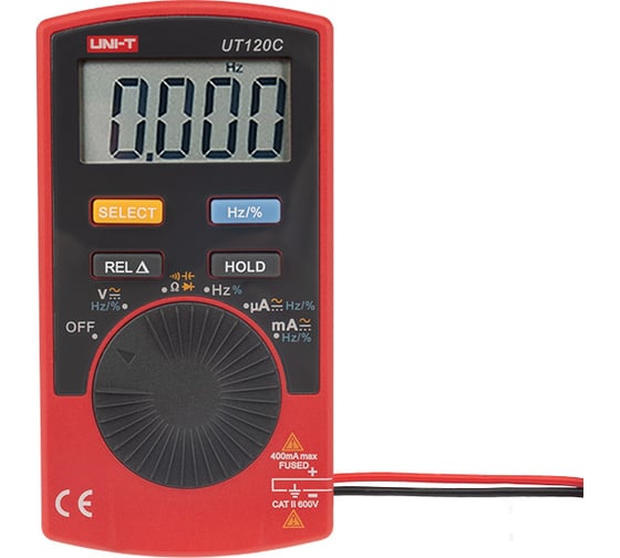 Изображение товара Портативный мультиметр UNI-T UT120C 13-0019
