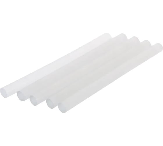 Изображение товара Клеевые стержни (d=11,3 мм, L=100 мм, прозрачные, светящиеся, 12 шт.) Rexant 09-1260