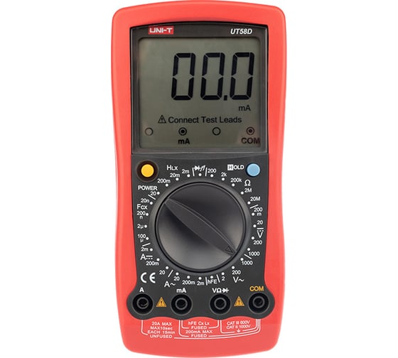 Изображение товара Универсальный мультиметр UNI-T UT 58D 13-1024