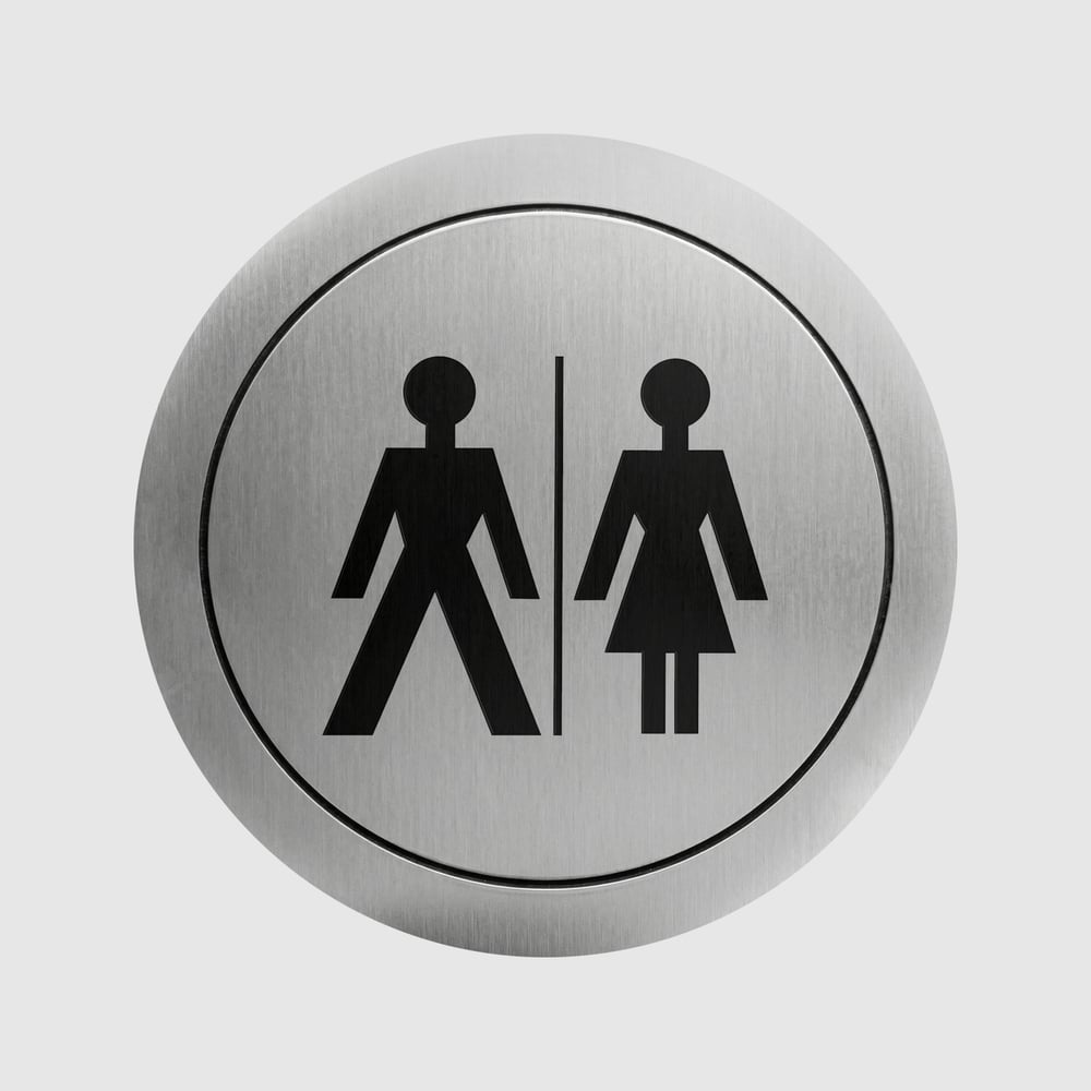 Изображение товара Табличка Nofer туалет для мужчин и женщин 16722.2.S