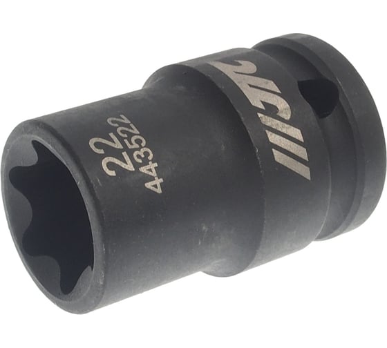 Изображение товара Головка торцевая ударная (E22; 1/2DR) JTC 443522