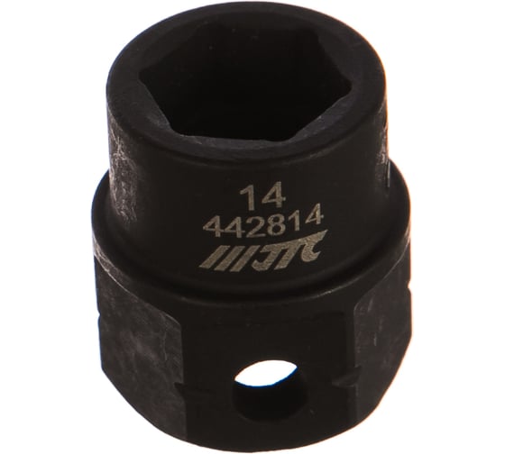 Изображение товара Головка торцевая ударная мини 6-гранная JTC 1/2" х 14мм, длина 28мм 442814 508560