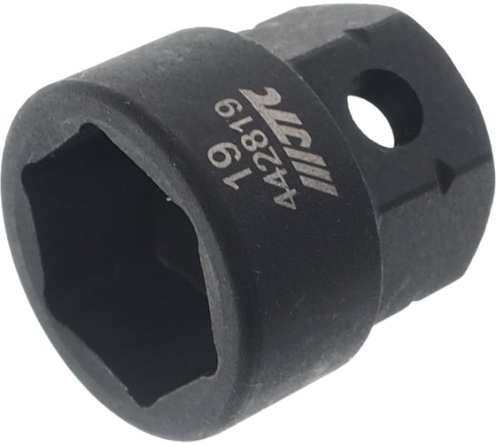Изображение товара Головка торцевая ударная мини (19 мм; 1/2DR; 28 мм) JTC 442819