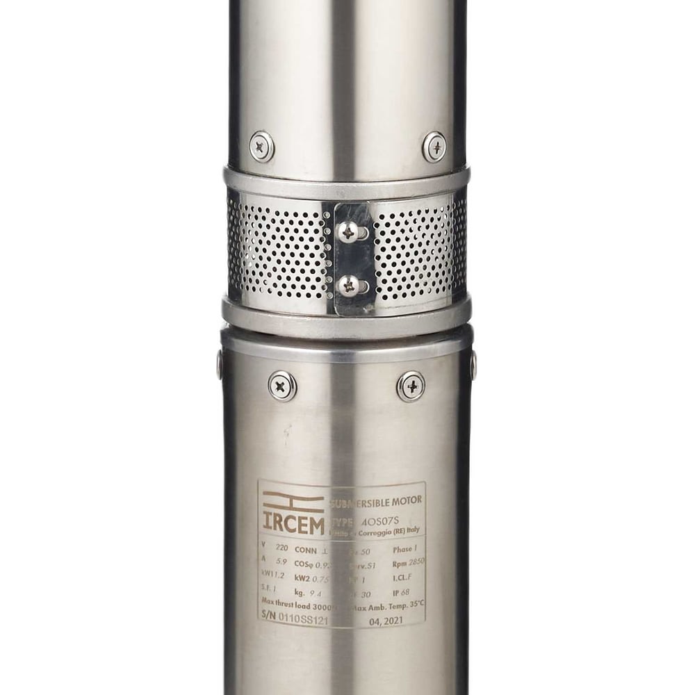 Изображение товара Скважинный насос AQUARIO ASP2B-70-100BE 1200 Вт нержавеющая сталь, погружной
