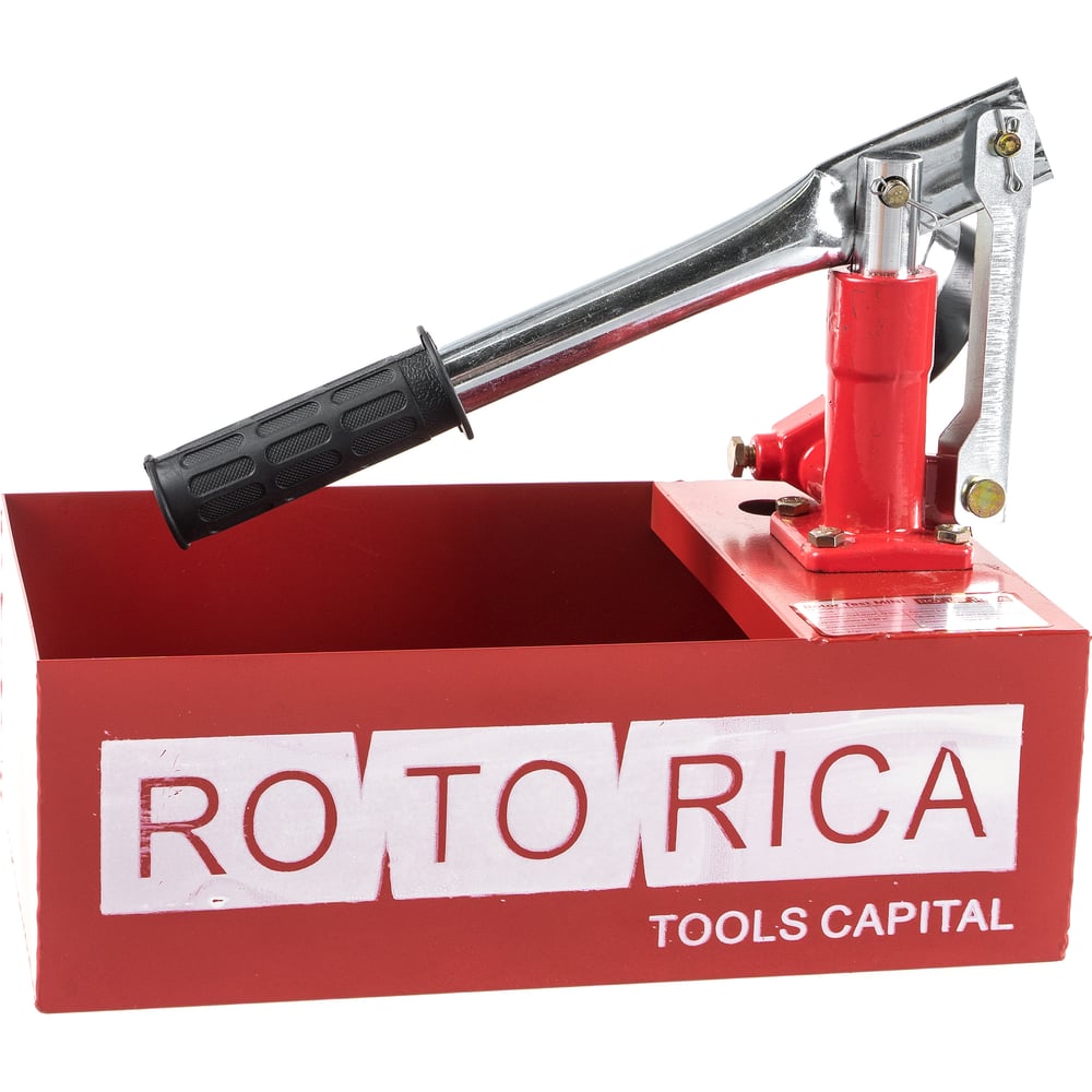 Ручной опрессовщик Rotorica ручной гидравлический трубогиб rotorica