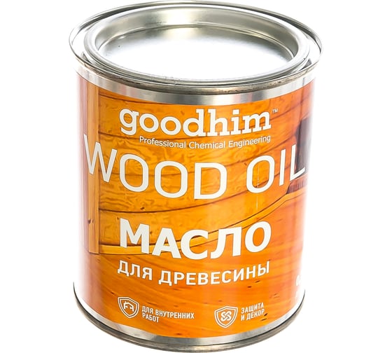 Изображение товара Масло для древесины Goodhim 0,75 л. 58704