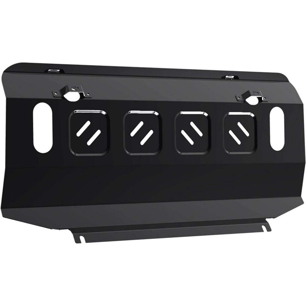 Изображение товара Защита радиатора Mitsubishi Pajero III IV 1999-2011 сталь АвтоБроня 111.04012.1