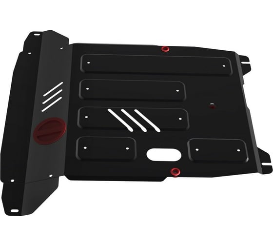 Изображение товара ЗК+КПП для Hyundai Getz 2002-2010, сталь 2 мм, крепеж в комплекте АвтоБроня 111.02304.2